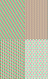 3000 - Christmas Green and Red